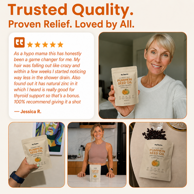 Try Burro™- Pumpkin Seed Oil With Dual DHT Technology