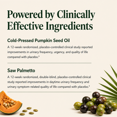 Try Burro™- Pumpkin Seed Oil For Prostate & Bladder Health