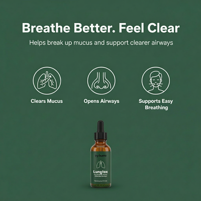 Try Burro™ -Mullein & Chlorophyll for Mucus Relief, Clear Airways & Easier Breathing