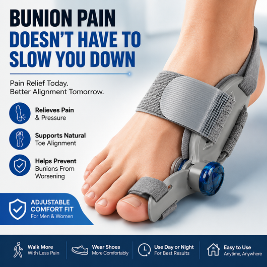 Bun-ease™ - Bunion Corrector for Pain Relief & Straightening