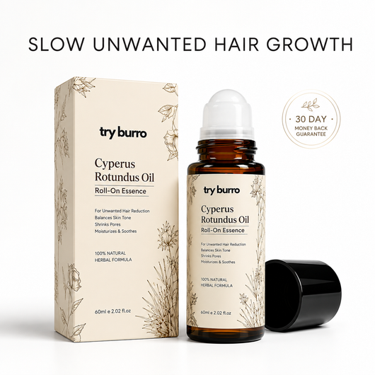 StayBare™ - Cyperus Rotundus Oil for Slowing Unwanted Hair Growth