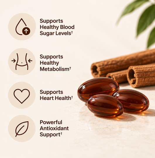 Ceylon Cinnamon 7200mg Equivalent With MCT Oil