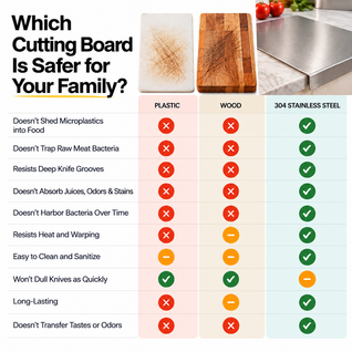 CounterPro™ Stainless Steel Cutting Board